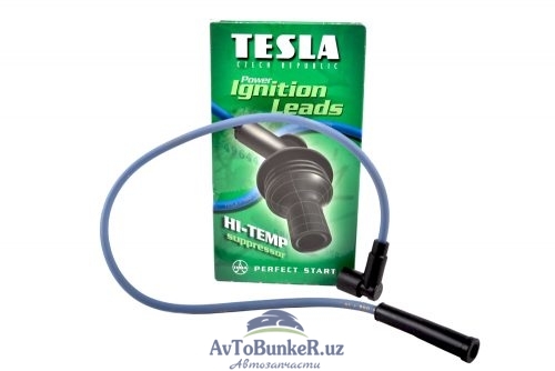 Провода зажигания высоковольтные TESLA ВАЗ-2108-2110 карбюратор/70% силикон/