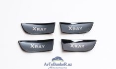 Хром пакет в ручки дверей Lada Xray
